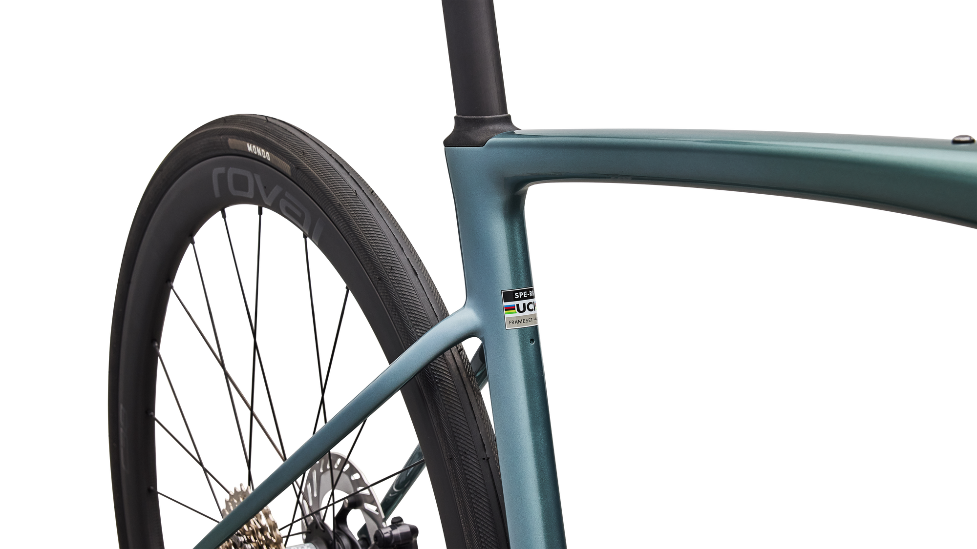 Specialized Roubaix SL8 Expert - Shimano Ultegra Di2 - Gloss Fjord Metallic/White Pearl Fade/Emerald Metallic