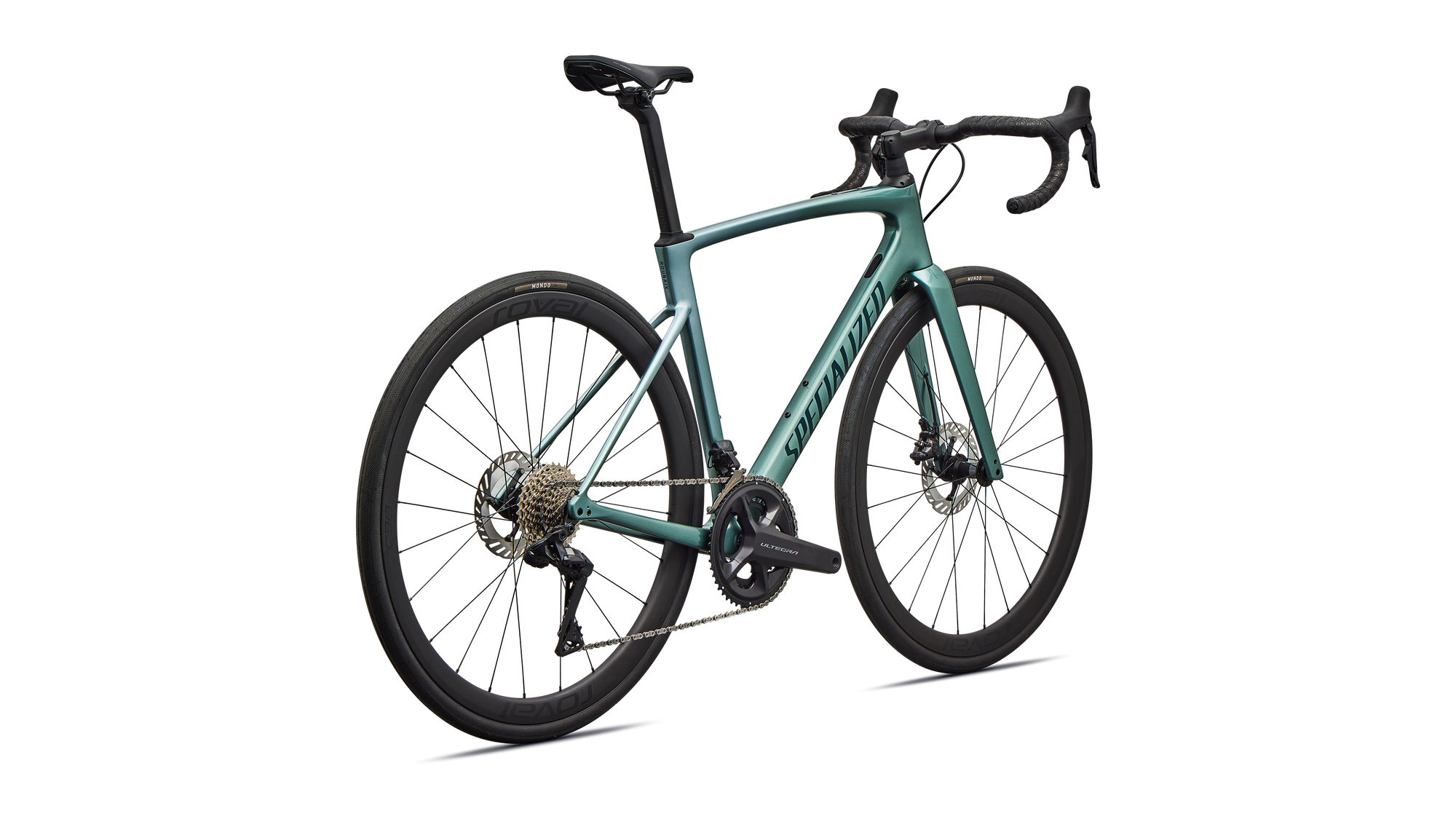 Specialized Roubaix SL8 Expert - Shimano Ultegra Di2 - Gloss Fjord Metallic/White Pearl Fade/Emerald Metallic