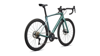 Specialized Roubaix SL8 Expert - Shimano Ultegra Di2 - Gloss Fjord Metallic/White Pearl Fade/Emerald Metallic