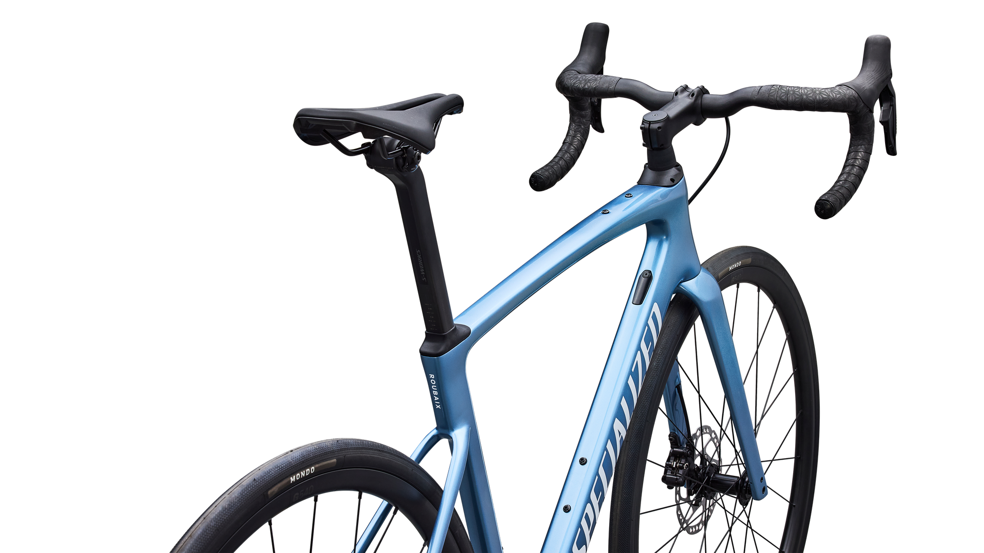 Specialized Roubaix SL8 Comp - Shimano 105 Di2 - Gloss Glacial Metallic/White