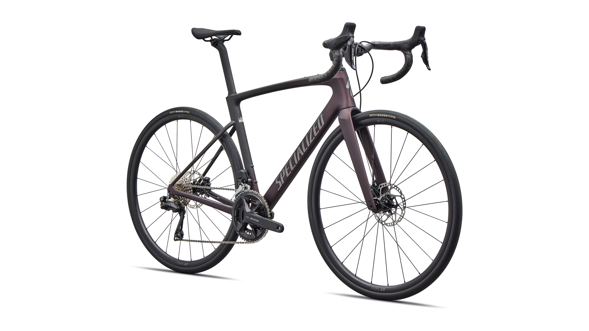 Specialized Roubaix SL8 Comp - Shimano 105 Di2 - Satin Solidity Metallic/Obsidian Metallic Fade/Smoke