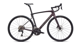 Specialized Roubaix SL8 Comp - Shimano 105 Di2 - Satin Solidity Metallic/Obsidian Metallic Fade/Smoke