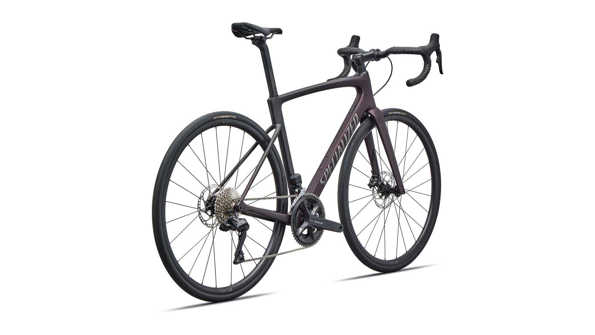 Specialized Roubaix SL8 Comp - Shimano 105 Di2 - Satin Solidity Metallic/Obsidian Metallic Fade/Smoke
