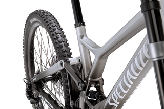 Specialized Demo Expert - Gloss Silver Dust / Charcoal Tint Gravity Fade / White W/ Red Ghost Pearl / Flo Red