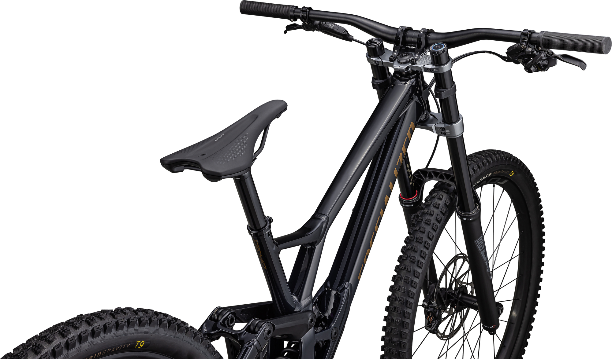 Specialized Demo Expert - Gloss Metallic Dark Navy / Dark Navy / Harvest Gold Metallic