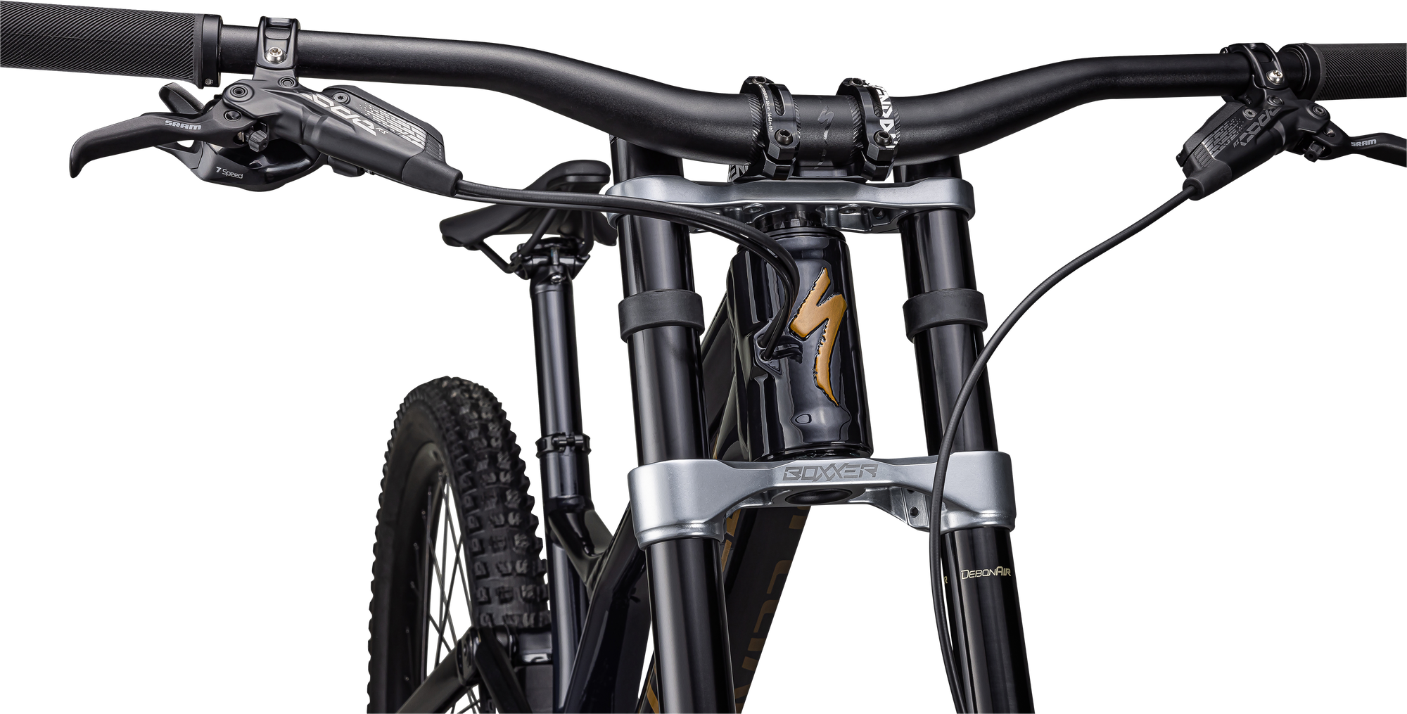Specialized Demo Expert - Gloss Metallic Dark Navy / Dark Navy / Harvest Gold Metallic