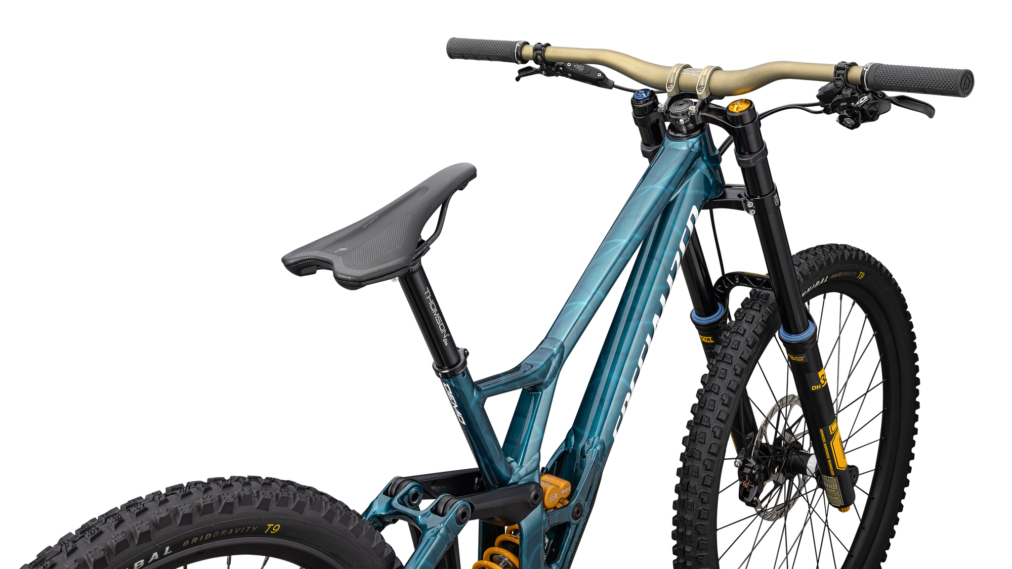 Specialized Demo Race - Gloss Teal Tint/ White