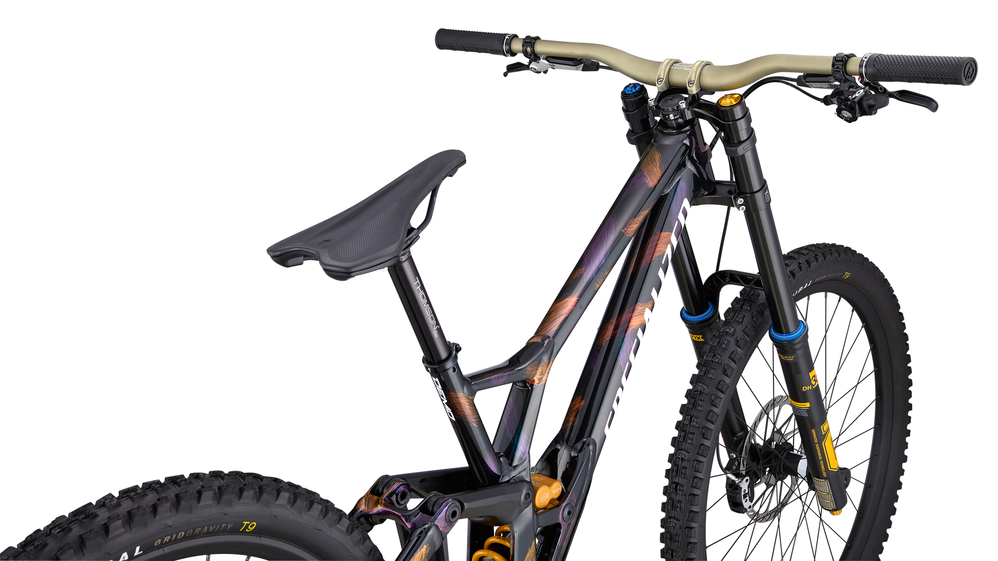 Specialized Demo Race - Gloss Obsidian / Brushed / Chameleon Supernova