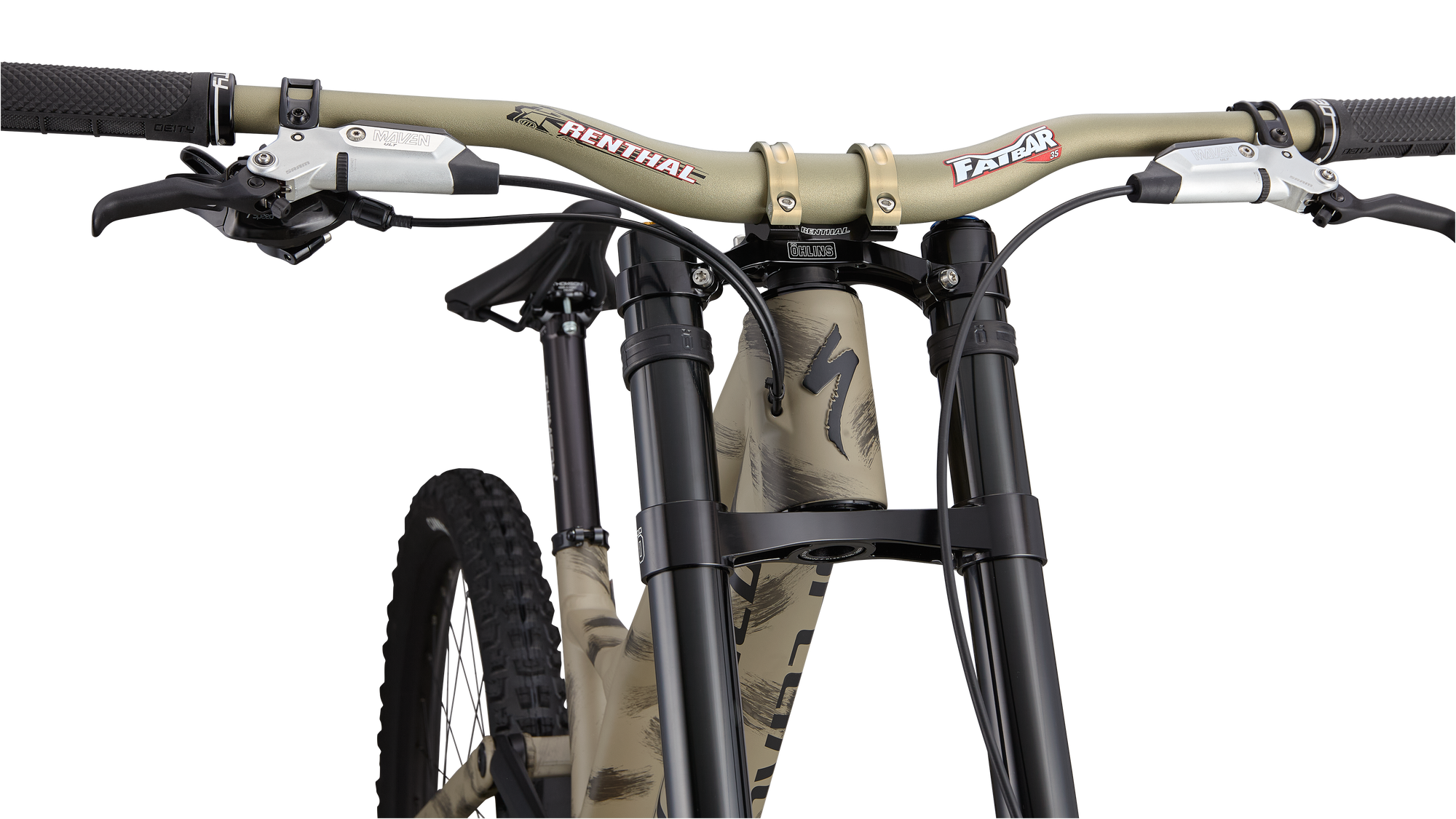 Specialized Demo Race - Satin Taupe / Black / Brushed