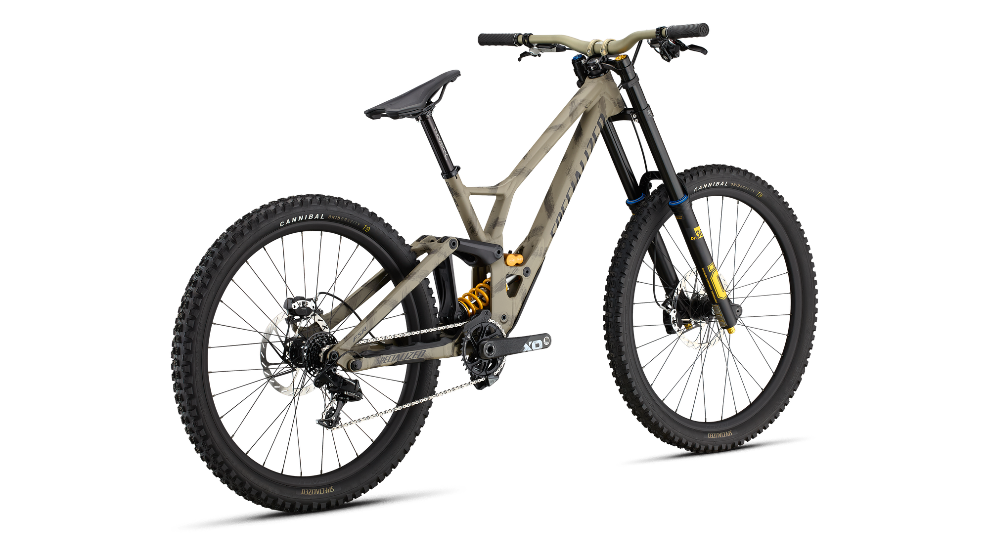 Specialized Demo Race - Satin Taupe / Black / Brushed
