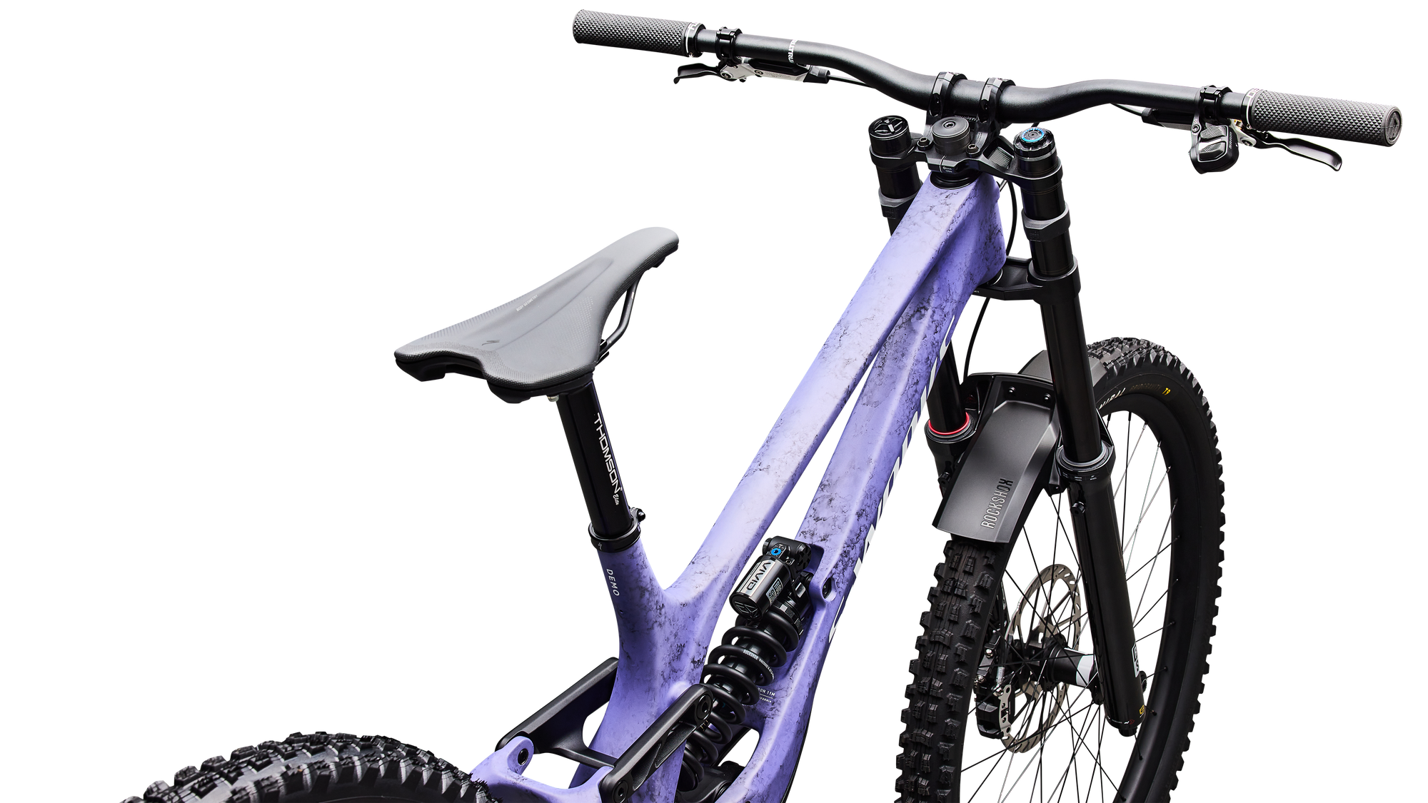 Specialized S-Works Demo 11 - Satin / Powder Indigo Tint / Black Tint Carbon / White