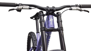 Specialized S-Works Demo 11 - Satin / Powder Indigo Tint / Black Tint Carbon / White