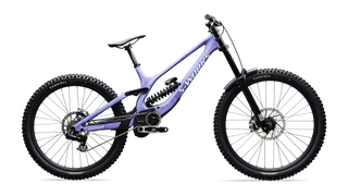 Specialized S-Works Demo 11 - Satin / Powder Indigo Tint / Black Tint Carbon / White