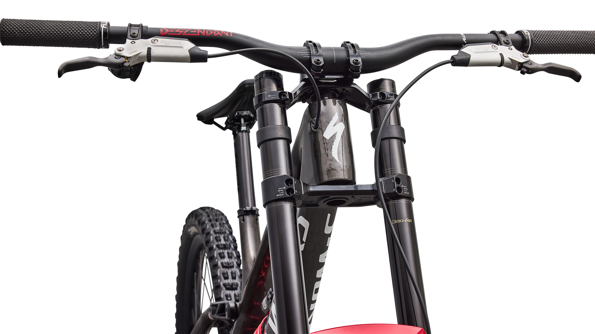 Specialized S-Works Demo 11 - Gloss Charcoal / Dolomite Metallic / White