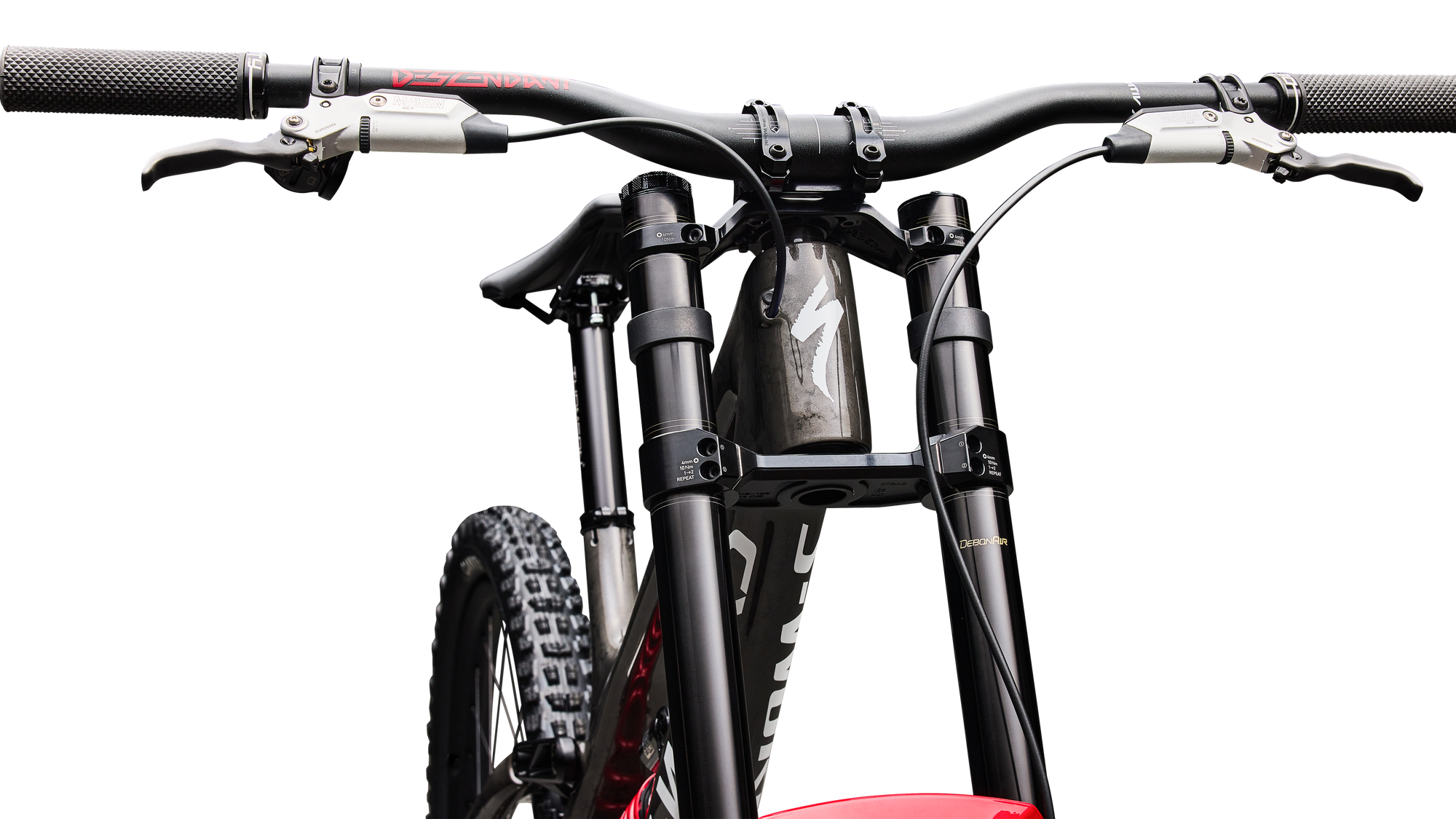 Specialized S-Works Demo 11 - Gloss Charcoal / Dolomite Metallic / White