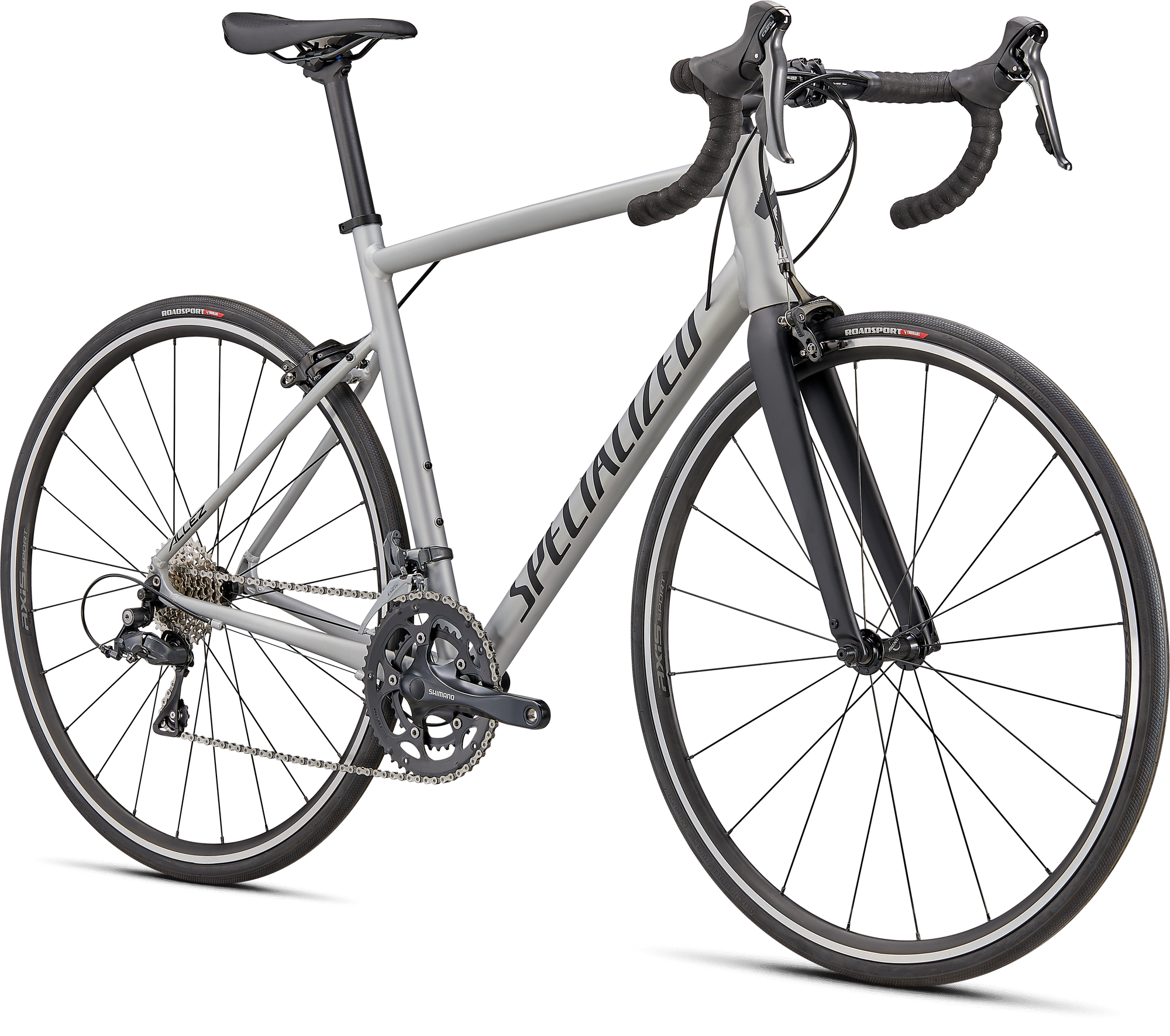 Specialized Allez - Shimano Claris - Satin Flake Silver/Black