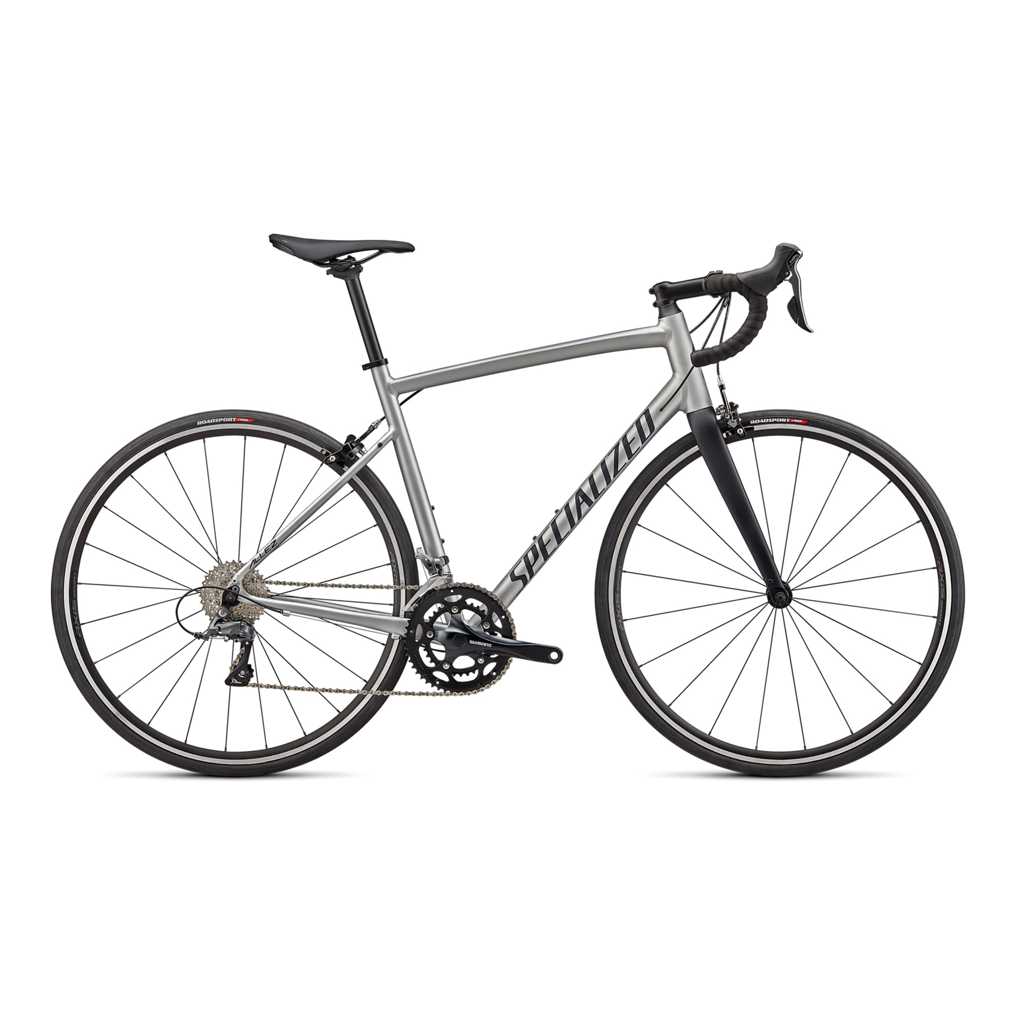 Specialized Allez - Shimano Claris - Satin Flake Silver/Black