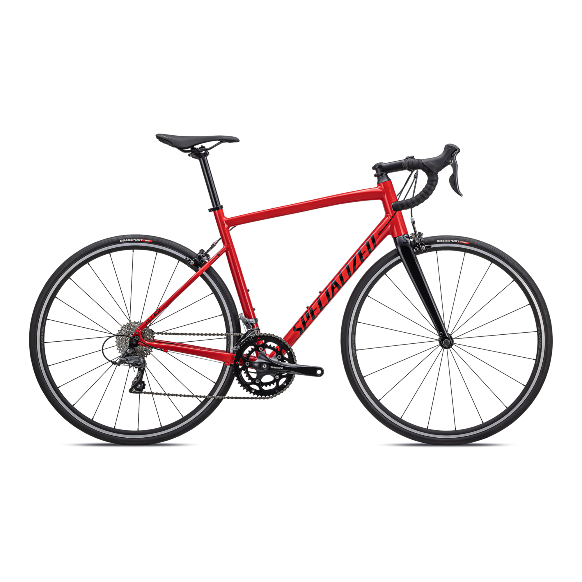Specialized Allez - Shimano Claris - Gloss Flo Red/Tarmac Black