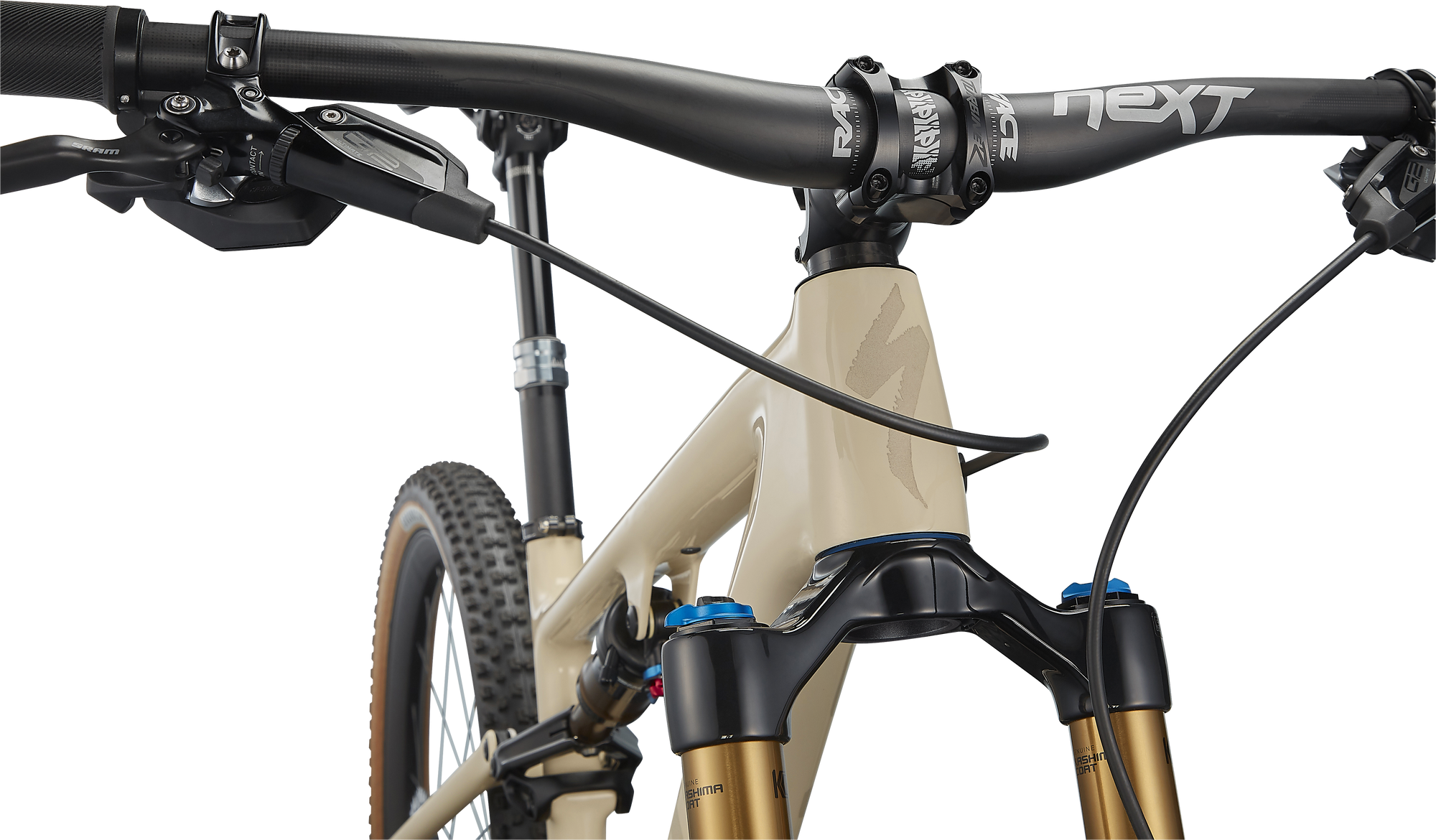 Specialized S-Works Epic EVO - Gloss Sand / Satin Red Gold Tint