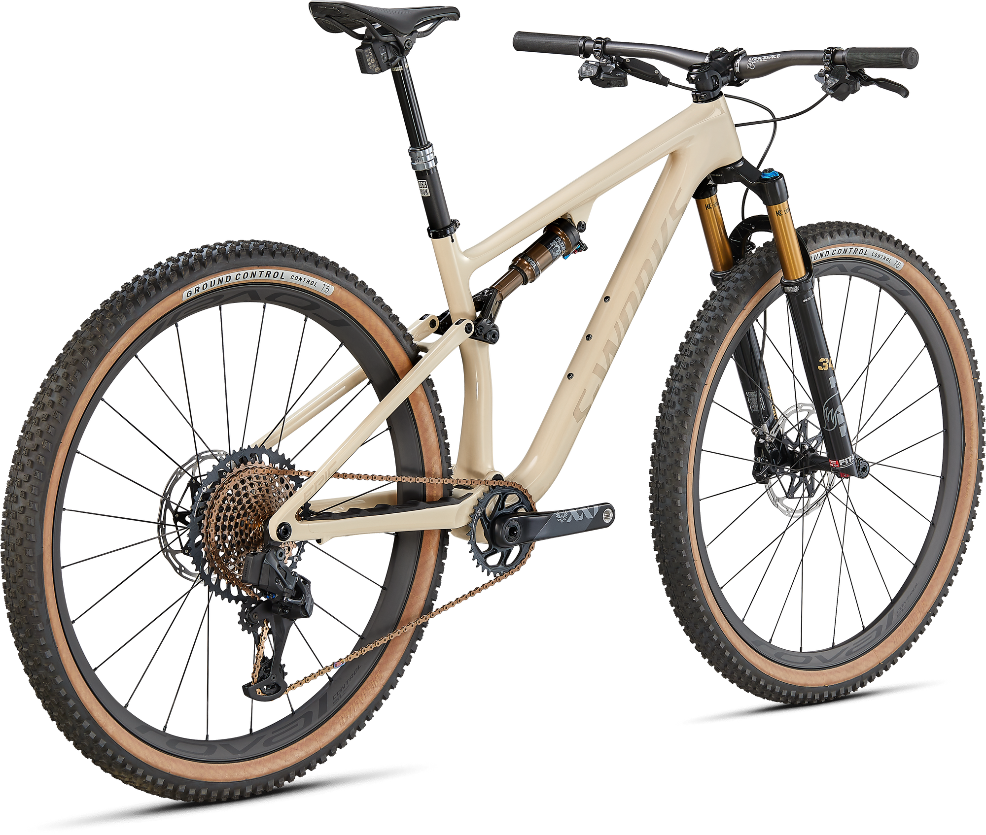 Specialized S-Works Epic EVO - Gloss Sand / Satin Red Gold Tint