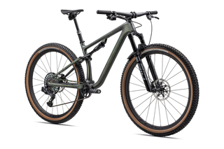 Specialized S-Works Epic EVO RS - Satin Chameleon Silver Green /White Pearl Tint/Gloss Black Chrome