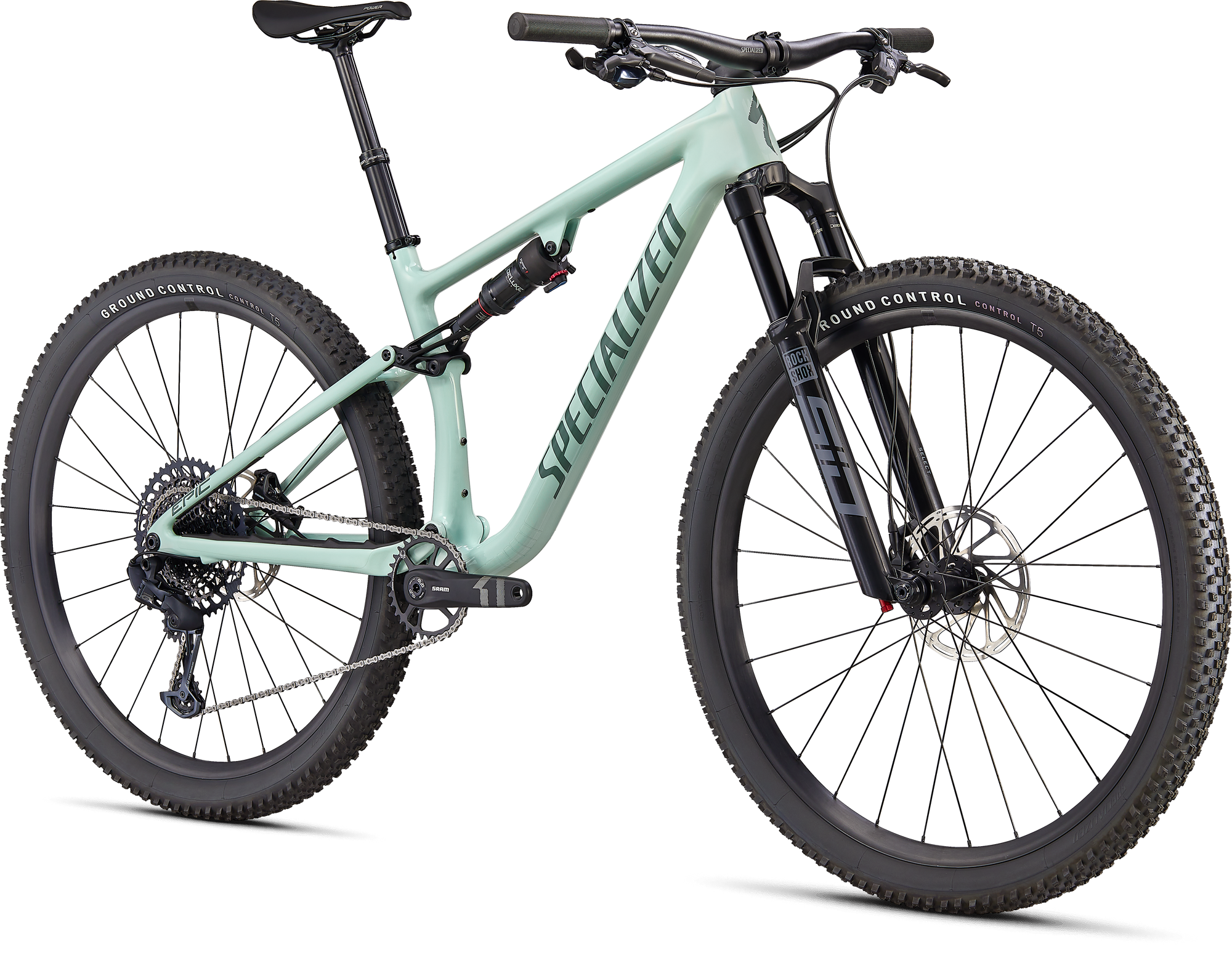 Specialized Epic EVO Comp - Gloss Ca White Sage / Sage Green
