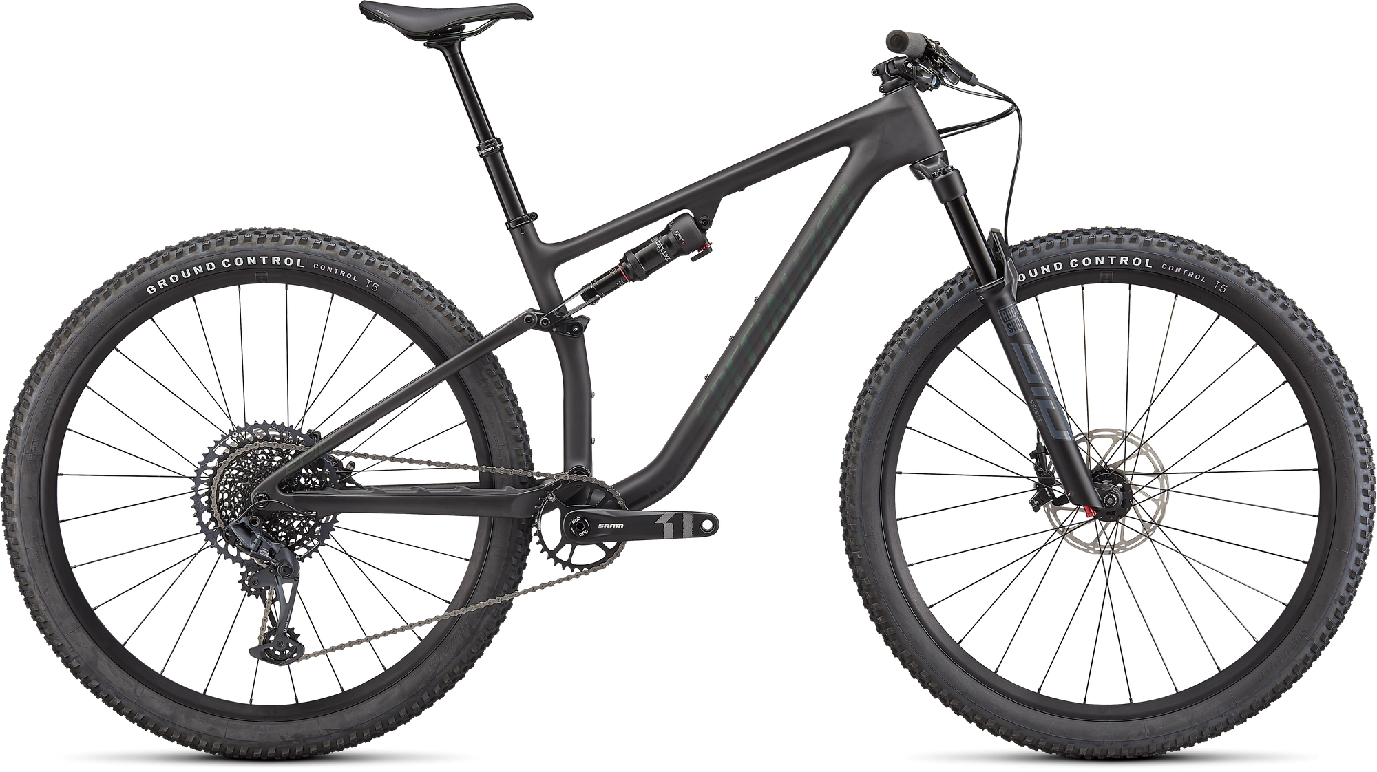 Specialized Epic EVO Comp - Satin Carbon / Oak Green Metallic