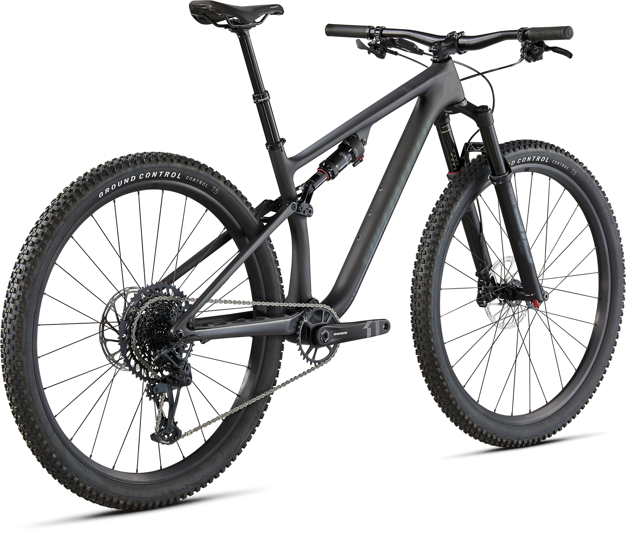 Specialized Epic EVO Comp - Satin Carbon / Oak Green Metallic