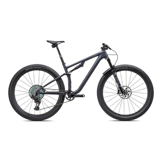 Specialized S-Works Epic EVO - SRAM XX1 AXS, RockShox Ultimate - Satin Blue Ghost Pearl/Black Chrome/Gold Ghost Pearl