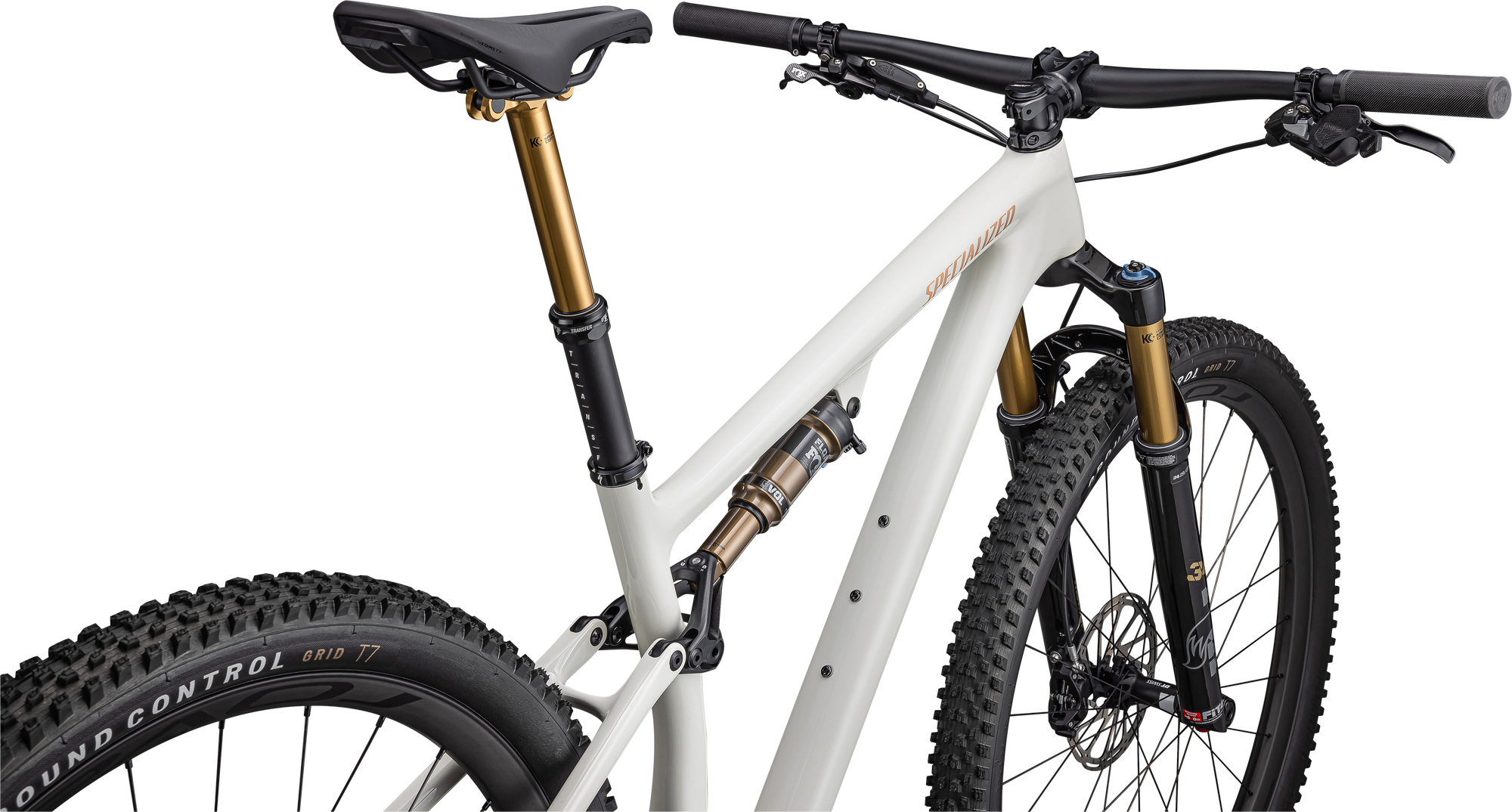 Specialized Epic EVO Pro - SRAM X01 AXS, FOX Factory - Gloss Birch/Bronze Pearl/Pearl