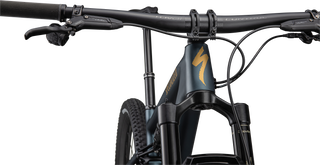 Specialized Epic Evo Pro LTD - SRAM XO AXS, RockShox Ultimate - Satin Metallic Deep Lake / Harvest Gold Metallic