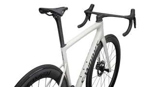Specialized S-Works Tarmac SL8 - Shimano Dura-Ace Di2 - Satin Fog Tint / Green Ghost Pearl / Red Ghost Pearl Fade