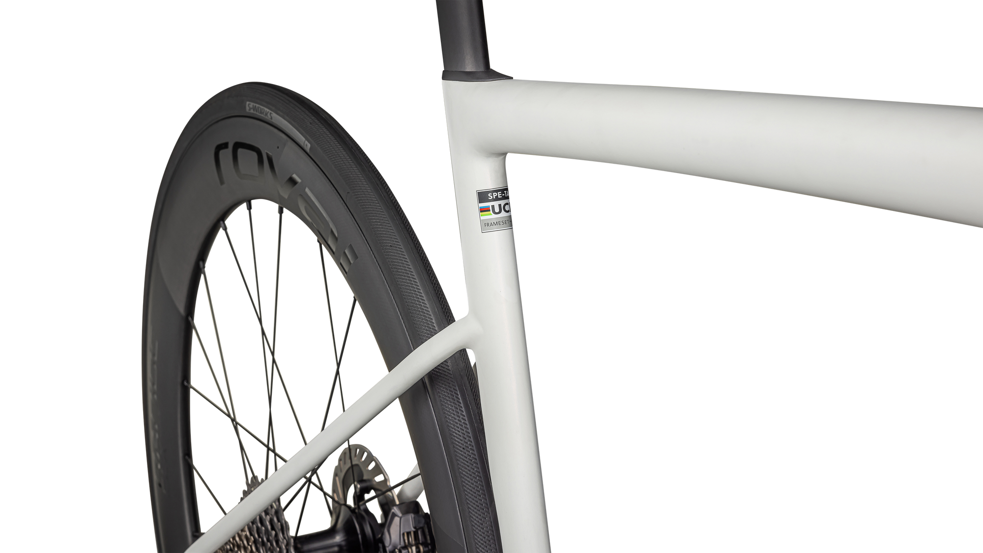 Specialized S-Works Tarmac SL8 - Shimano Dura-Ace Di2 - Satin Fog Tint / Green Ghost Pearl / Red Ghost Pearl Fade