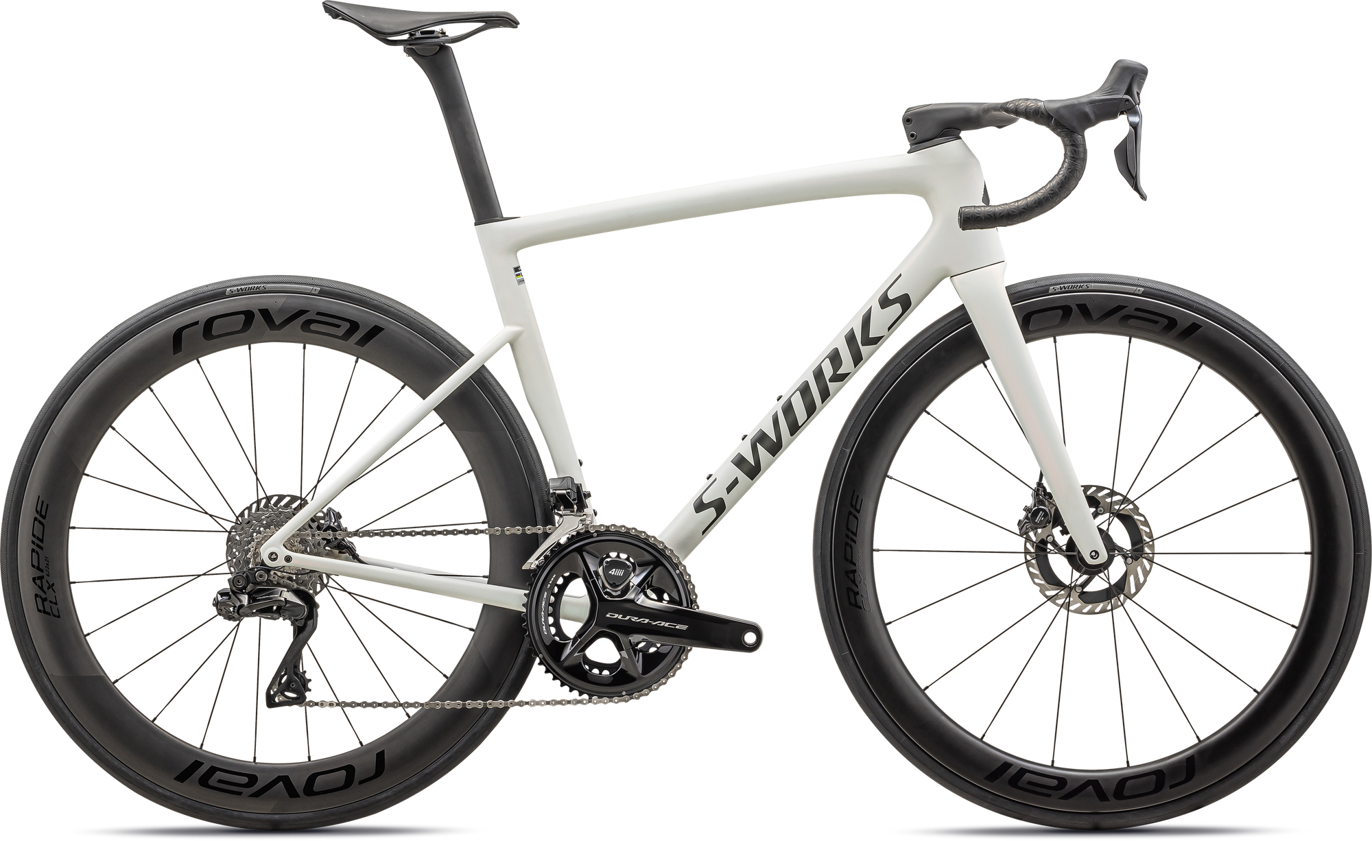 Specialized S-Works Tarmac SL8 - Shimano Dura-Ace Di2 - Satin Fog Tint / Green Ghost Pearl / Red Ghost Pearl Fade