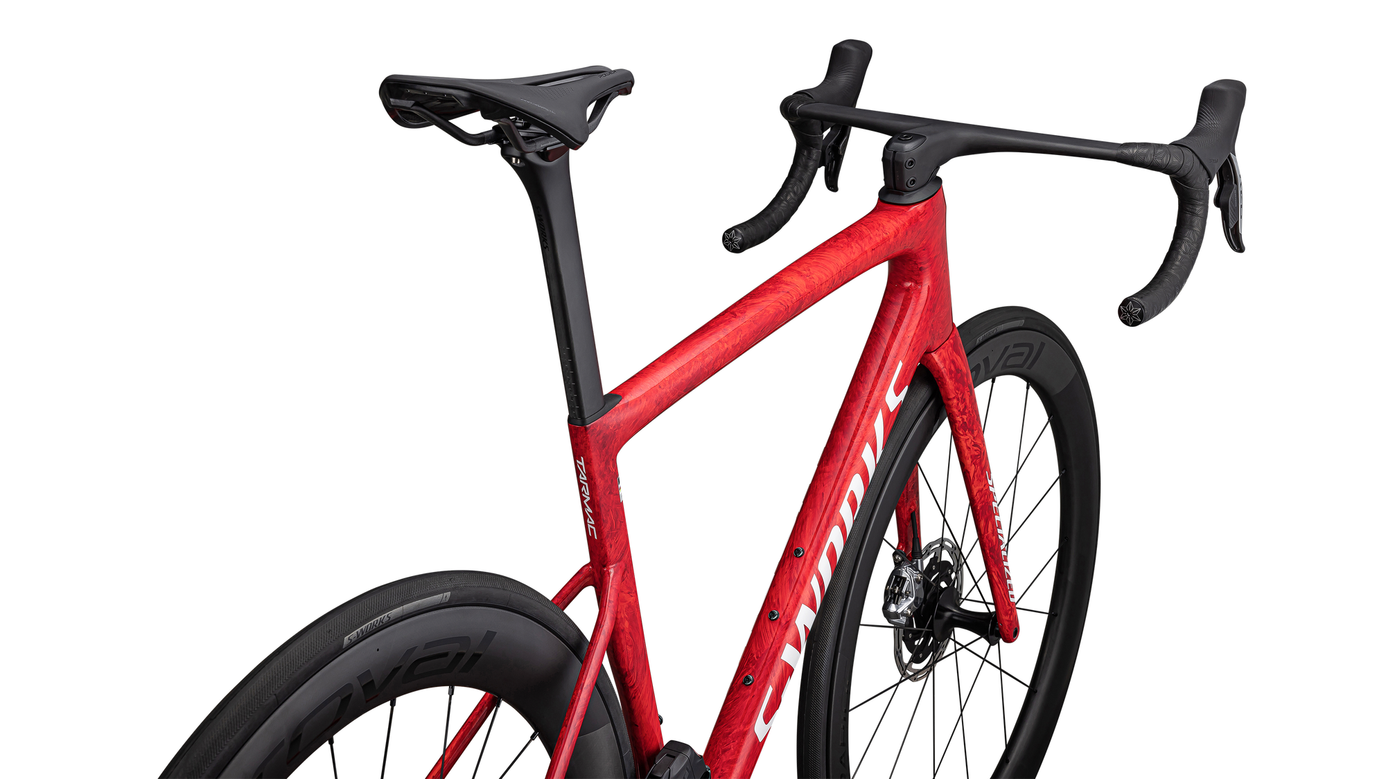 Specialized S-Works Tarmac SL8 - SRAM RED eTAP AXS - Gloss Red Sky / Fiery Red Strata / Satin White