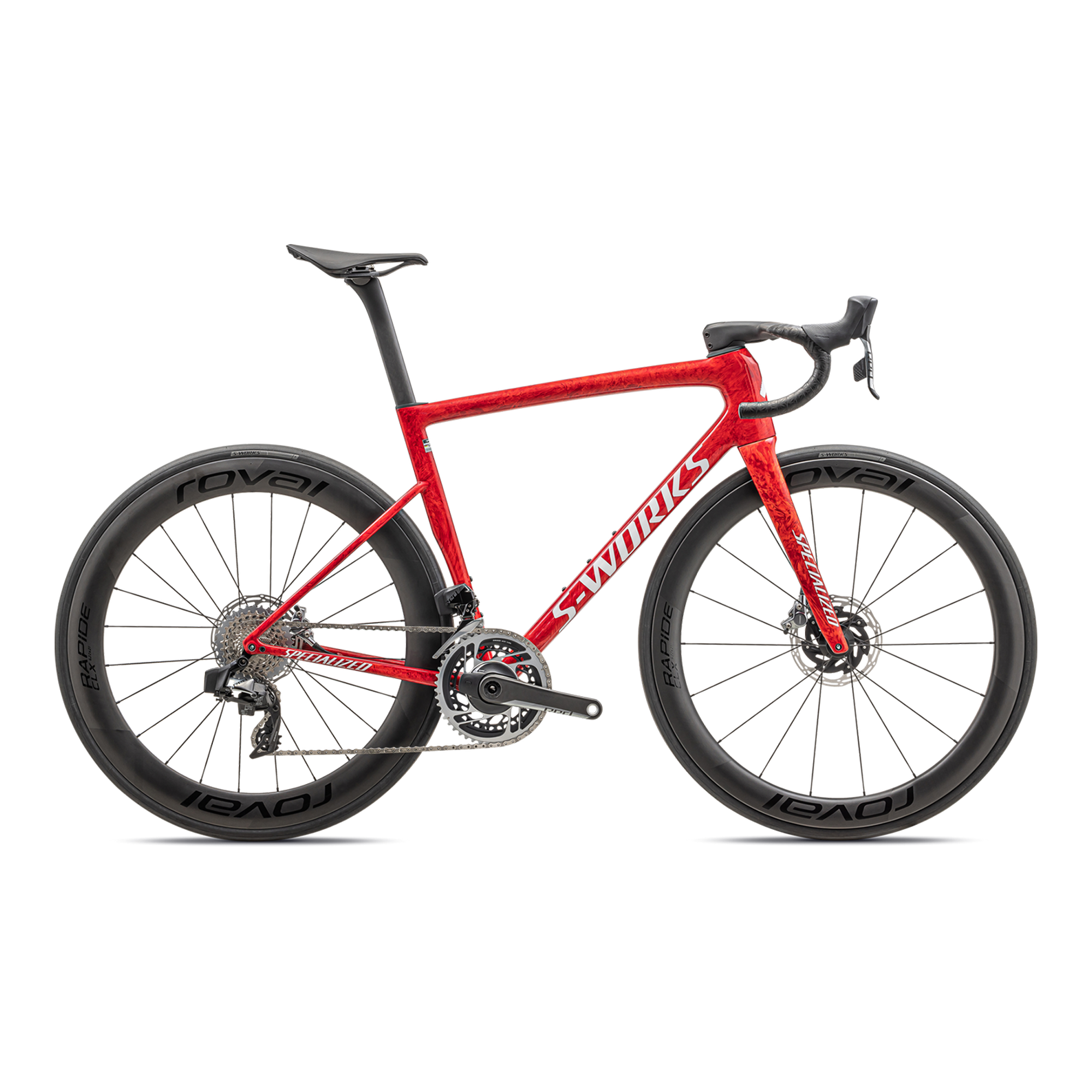 Specialized S-Works Tarmac SL8 - SRAM RED eTAP AXS - Gloss Red Sky / Fiery Red Strata / Satin White