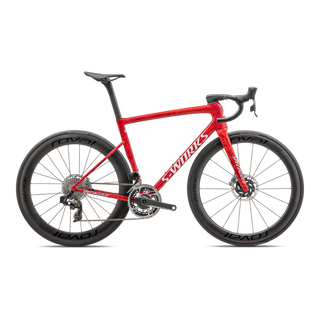Specialized S-Works Tarmac SL8 - SRAM RED eTAP AXS - Gloss Red Sky / Fiery Red Strata / Satin White