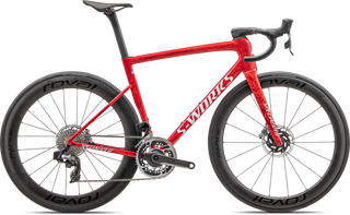 Specialized S-Works Tarmac SL8 - SRAM RED eTAP AXS - Gloss Red Sky / Fiery Red Strata / Satin White