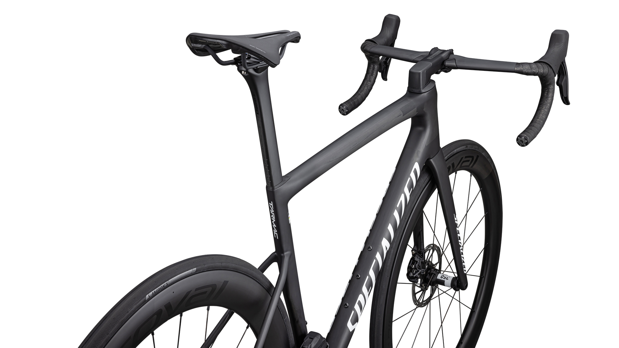 Specialized Tarmac SL8 Pro - SRAM Force eTAP AXS - Satin Carbon / Metallic White Silver