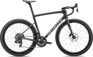 Specialized Tarmac SL8 Pro - SRAM Force eTAP AXS - Satin Carbon / Metallic White Silver