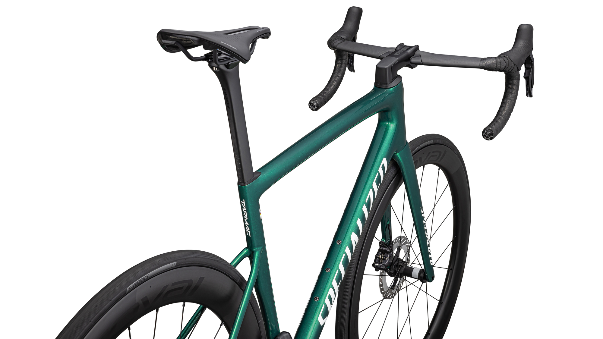 Specialized Tarmac SL8 Pro - Shimano Ultegra Di2 - Gloss Pine Green Metallic / White