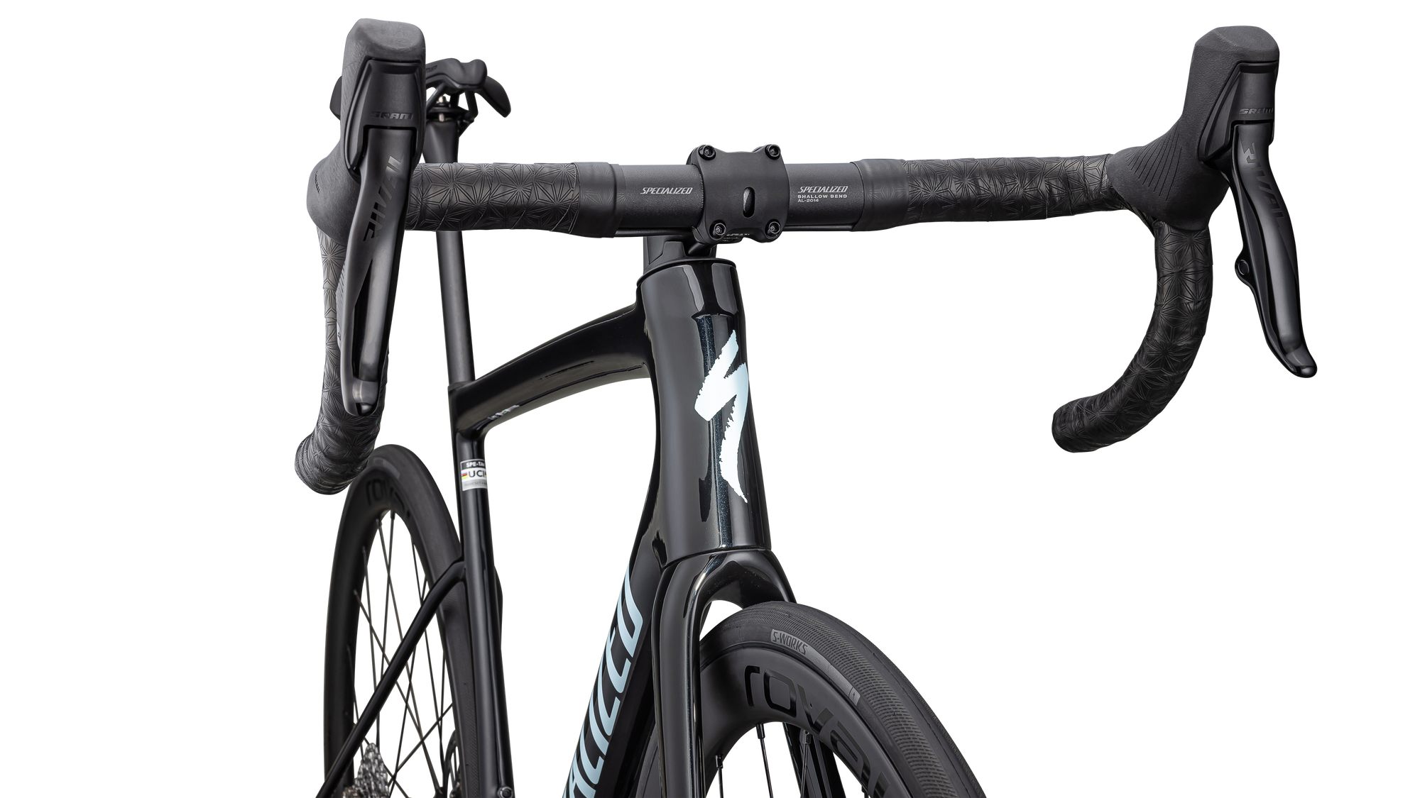 Specialized Tarmac SL8 Expert - SRAM Rival AXS - Gloss Metallic Dark Navy / Astral Blue Pearl