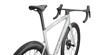 Specialized S-Works Tarmac SL8 - Shimano Dura-Ace Di2 - Gloss Dove Grey / Silver Dust Blurred Impasto / Black Pearl