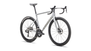 Specialized S-Works Tarmac SL8 - Shimano Dura-Ace Di2 - Gloss Dove Grey / Silver Dust Blurred Impasto / Black Pearl