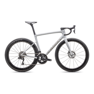 Specialized S-Works Tarmac SL8 - Shimano Dura-Ace Di2 - Gloss Dove Grey / Silver Dust Blurred Impasto / Black Pearl