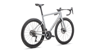 Specialized S-Works Tarmac SL8 - Shimano Dura-Ace Di2 - Gloss Dove Grey / Silver Dust Blurred Impasto / Black Pearl
