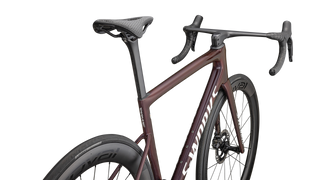 2025 Specialized S-Works Tarmac SL8 - Shimano Dura-Ace Di2 Gloss Solidity / Red To Black Pearl