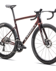 Specialized S-Works Tarmac SL8 - Shimano Dura-Ace Di2 - Gloss Solidity / Red To Black Pearl / Metallic White Silver