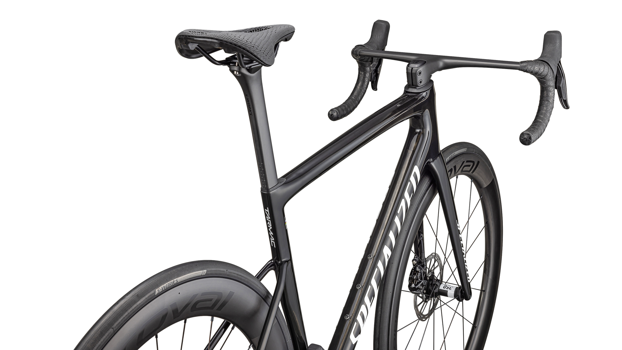 Specialized Tarmac SL8 Pro - SRAM Force eTAP AXS - Gloss Carbon / Metallic White Silver