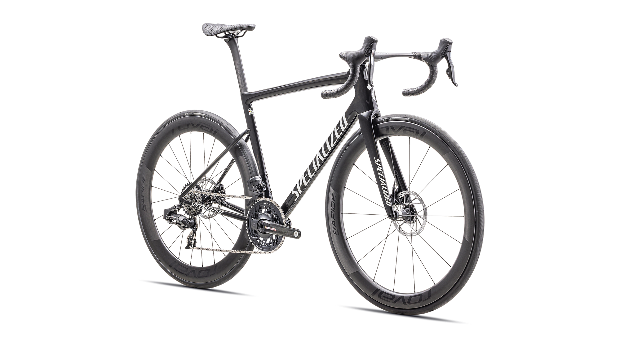 Specialized Tarmac SL8 Pro - SRAM Force eTAP AXS - Gloss Carbon / Metallic White Silver